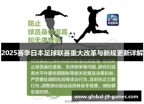 2025赛季日本足球联赛重大改革与新规更新详解